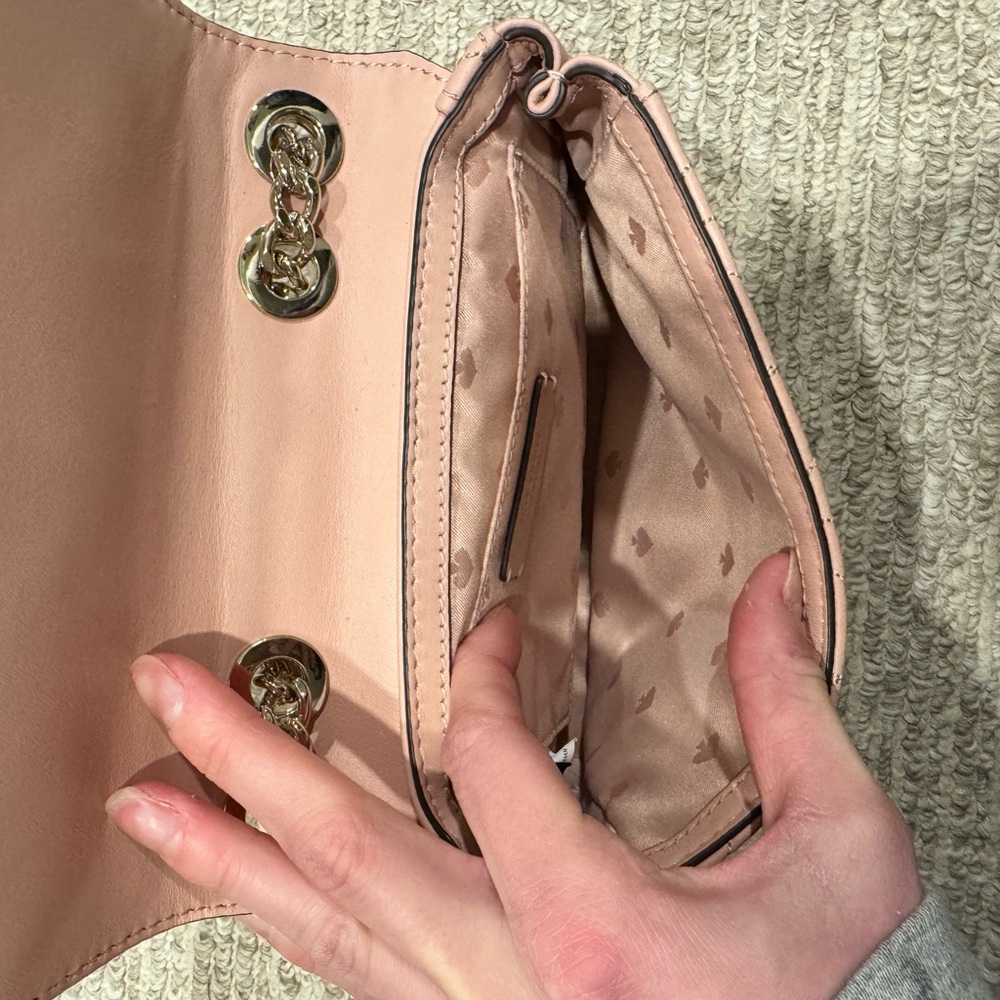 Kate Spade Pink Quilted Shoulder Bag - Picture 6 of 8